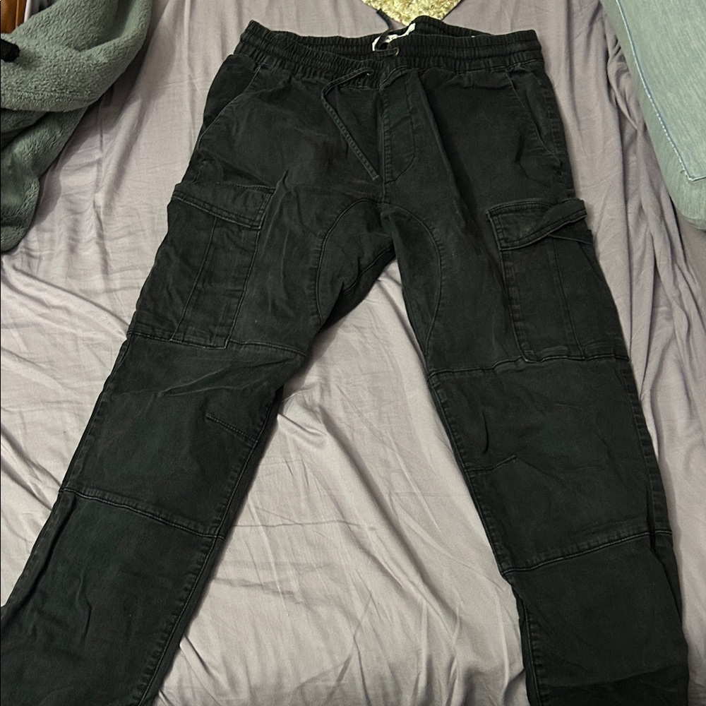 PacSun Charcoal Cargo Pants for Men